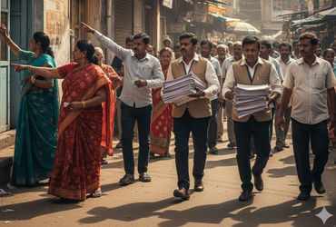 સ્થળાંતર પછી પણ મતદારોના નામ યાદીમાં હયાત, ચૂંટણીપંચના આદેશને પગલે BLO દોડ્યા | voter names on list …