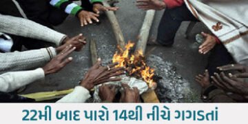 ગુજરાતમાં ઠંડીનો ચમકારો : 6 શહેરમાં 16 ડિગ્રીથી નીચું તાપમાન, વડોદરા 14 ડિગ્રી સાથે રાજ્યમાં ઠંડુંગા…