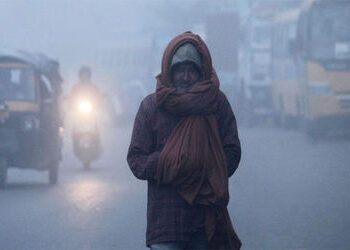 દિલ્હી ઠૂંઠવાયું, સોમવાર છેલ્લાં ત્રણ વર્ષનો સૌથી ઠંડો દિવસ રહ્યો