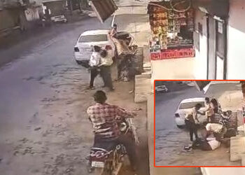 અમરેલી: લીલીયાના ક્રાંકચમાં બેંક ક્લાર્ક પર ધોળા દિવસે જીવલેણ હુમલો, યુવકના પગ ભાંગી નાખ્યા | amreli…