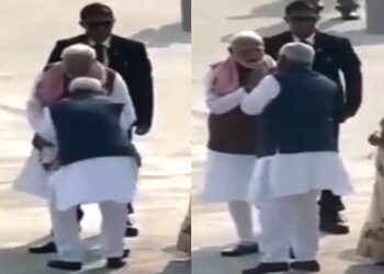 CM નીતિશ કુમાર PM મોદીને પગે લાગ્યા… શપથગ્રહણ બાદ પટના એરપોર્ટનો Video Viral | nitish kumar bows t…
