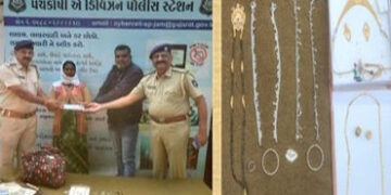 જામનગરના આવેલા મોરબી પંથકની મહિલાનો 6 લાખની કિંમતના દાગીના સાથેનો ખોવાયેલો થેલો પોલીસે શોધી આપ્યો | …