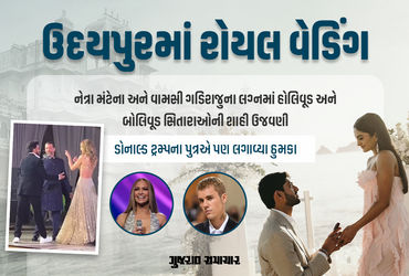 ઉદયપુરમાં શાહી ઠાઠમાઠ સાથે નેત્રા અને વામસીના લગ્ન: જુનિયર ટ્રમ્પ, જસ્ટિન બીબર સહિત સિતારાઓની ગ્લેમર…