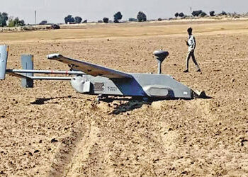 રાજસ્થાનના જૈસલમેરમાં પાક. સરહદે ખેતરમાંથી ડ્રોન મળી આવ્યું, જાસૂસી કરવા આવ્યાની શંકા