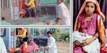 છોટાઉદેપુરમાં સગર્ભાને કાચા રસ્તે ઝોળીમાં ડિલિવરી! નેતાઓની ‘ખાતમુહૂર્ત’ની રાહમાં માતા-બાળકનો જીવ જોખ…
