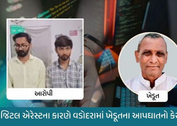 ડિજિટલ એરેસ્ટના કારણે વડોદરામાં ખેડૂતના આપઘાતનો કેસ, સુરતથી 2 આરોપીની ધરપકડ | Farmer’s self destruct…