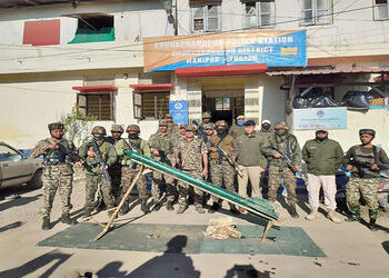 મણિપુરમાં 40 કિલો વિસ્ફોટક ભરેલું લાંબા અંતરનું રોકેટ મળી આવતા ખળભળાટ