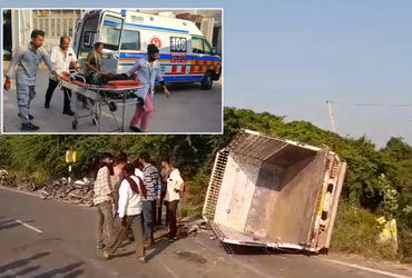 અમરેલી: સાવરકુંડલાના સેંજળ પાસે બોલેરો પલટી જતાં સર્જાયો અકસ્માત, એકનું મોત, 23 ઈજાગ્રસ્ત | An accid…