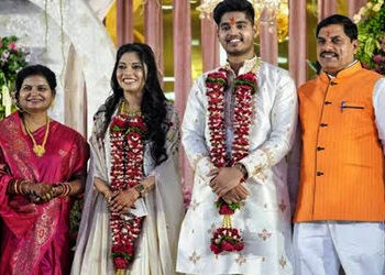 VIDEO: સમૂહલગ્નમાં યોજાયા MPના મુખ્યમંત્રી મોહન યાદવના દીકરાના લગ્ન, ધીરેન્દ્ર શાસ્ત્રી-રામદેવે આપ્ય…