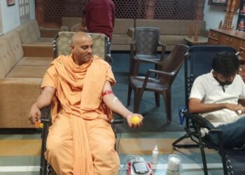 પ્રમુખ વરણી અમૃત મહોત્સવ અને પ્રમુખસ્વામી મહારાજ 104 મી જન્મ જયંતી નિમિત્તે બીએપીએસ સ્વામિનારાયણ મંદ…