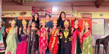 વિદ્યાભારતી ગુજરાત પ્રદેશ સંલગ્ન અંકુર વિદ્યાલય પાલિતાણા સપ્તશક્તિ સંગમ કાર્યક્રમ યોજાયો