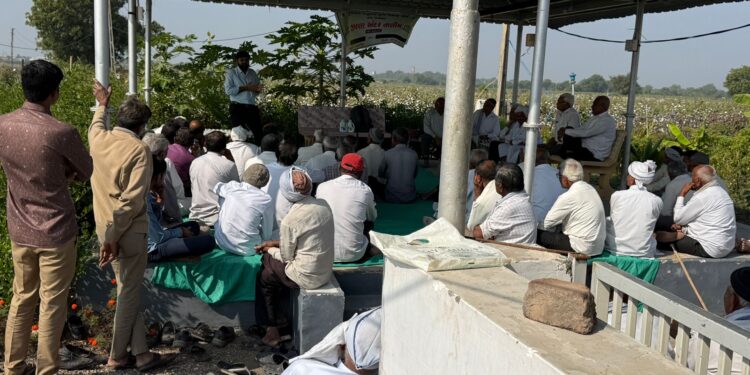 વલ્લભીપુર તાલુકાના નવાગામ ગામે ‘વિલિંગ ફાર્મર’ની તાલીમ યોજાઈ.પ્રાકૃતિક ખેતીનું મહત્વ તેમજ પ્રાકૃતિ…