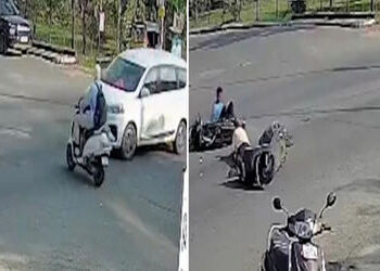 વડોદરામાં સમા મામલતદાર કચેરી ચાર રસ્તા અકસ્માતનો બ્લેક સ્પોટ બન્યો, ત્રણ દિવસમાં ત્રણ બનાવ | three i…