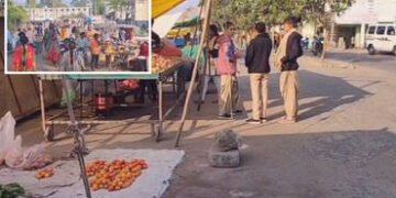 છોટા ઉદેપુર નગરપાલિકાનું દબાણ હટાવ અભિયાન: ઝંડા ચોકથી માણેકચોકનો ગૌરવ પંથ રોડ ખુલ્લો કરાયો | Chhota …