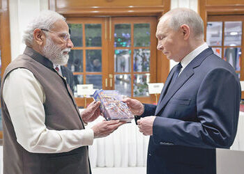 ભારત રશિયા વચ્ચે 100 અબજ ડોલરના વેપાર કરાર