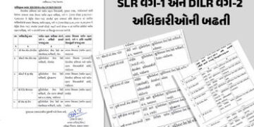 ગાંધીનગર: SLR વર્ગ-1 અને DILR વર્ગ-2ના અધિકારીઓને હંગાણી ધોરણે અપાઈ બઢતી, જુઓ યાદી | Gandhinagar New…