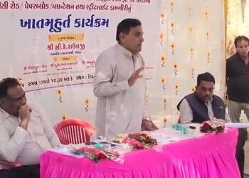 ગોધરામાં ધારાસભ્ય સી.કે.રાઉલજીનો ‘કડક’ મિજાજ: ‘સ્વાર્થ છોડી પ્રજાના કામ કરો, અહીં લાગવગ નહીં ચાલે’ |…