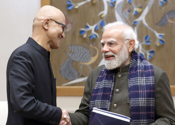 સત્ય નદેલાએ PM મોદી સાથે કરી મુલાકાત, ભારતમાં એશિયાનું સૌથી મોટું રોકાણ કરશે માઇક્રોસોફ્ટ | Satya Na…