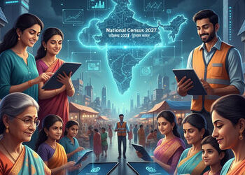 2027ની વસતી ગણતરી સંપૂર્ણ ડિજિટલી કરાશે, મોબાઈલ એપ કે વેબ પોર્ટલ દ્વારા ડેટા કલેક્ટ થશે | The 2027 c…