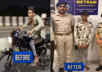 જામનગરમાં ‘દિવ્યેશ ડોન’ને પોલીસે કાયદાના પાઠ ભણાવ્યા, છૂટા હાથે બાઈક સ્ટંટનો વીડિયો થયો હતો વાઈરલ | …