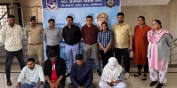 દેશવ્યાપી ₹719 કરોડનું સાયબર કૌભાંડ: ભાવનગરની બેંકના મેનેજર સહિત 4ની ધરપકડ, તાર દુબઈ-ચીન સુધી લંબાયા…
