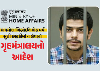 ગૃહ મંત્રાલયનો આદેશ : પોલીસ-એજન્સીઓ અનમોલ બિશ્નોઈને એક વર્ષ સુધી કસ્ટડીમાં નહીં લઈ શકે, કલમ-303 લાગુ…