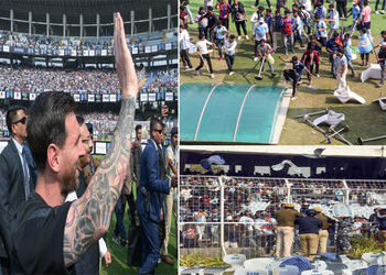 કોલકાતામાં ધમાલથી મેસીના કાર્યક્રમનો ફિયાસ્કો