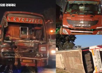 ગુરૂવારે બે ગમખ્વાર અકસ્માત: કરજણ અને વલસાડમાં બસ અકસ્માત, 10 વિદ્યાર્થીઓ સહિત 40ને ઈજા | Road Accid…