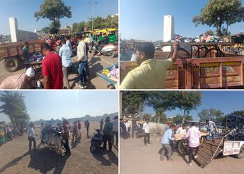 જામનગરના પ્રદર્શન મેદાનમાંથી ગુજરી બજારને ખસેડાતાં ધંધાર્થીઓ રોડ પર આવી ગયા હોવાથી એસ્ટેટ શાખાને ભાર…