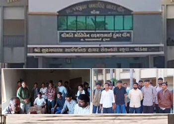 અમરેલી: વડીયામાં પ્રોફેસર વિહોણી સરકારી કોલેજ, અધ્યાપકના અભાવે શિક્ષણ અધ્ધરતાલ, વિદ્યાર્થીઓનો હોબાળો…