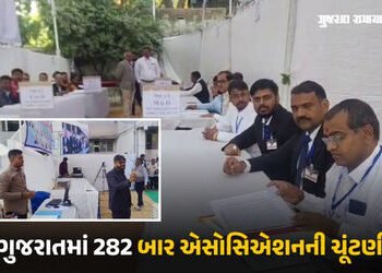 રાજ્યભરના બાર એસો.ની યોજાઈ ચૂંટણી, 1.25 લાખ વકીલોનું મતદાન, પ્રથમવાર મહિલા અનામતે જગાવ્યો નવો ઉત્સાહ…