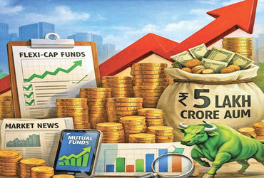 ફ્લેક્સી-કેપ ફંડ, એકમાત્ર ઇક્વિટી કેટેગરી જેની AUM રૂ. પાંચ લાખ કરોડને પાર | Flexi cap funds the onl…
