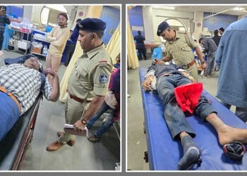 અમદાવાદ TETની પરીક્ષા આપવા આવેલા હિંમતનગરના બે વિદ્યાર્થીને કારે અડફેટે લીધા, હાલત ગંભીર | Two Himma…