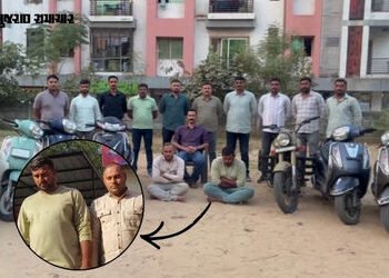 VIDEO: અમદાવાદ LCBએ આંતરરાજ્ય વાહન ચોરીના રેકેટનો કર્યો પર્દાફાશ, બેની ધરપકડ, 10 ટુ-વ્હીલર જપ્ત | Ah…