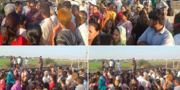 અમારી એક જ માંગ પુલીયું ચાલુ રહે…જામનગરમાં સાંઢીયા પુલ નજીક સંખ્યાબંધ પરિવારની મહિલાઓ રસ્તા પર ઉતર…