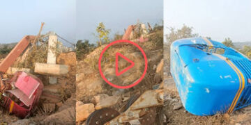 VIDEO: ઉદ્ઘાટન પહેલા જ 13 કરોડના ખર્ચે તૈયાર થયેલો રોપ-વે તૂટી પડ્યો, બિહારના રોહતાસમાં બની ઘટના | N…