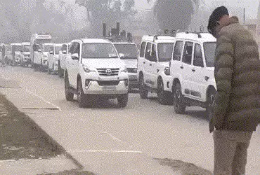 VIDEO | મુખ્યમંત્રી નીતિશ કુમારના કાફલાની કારે DSPને જ પાછળથી મારી જોરદાર ટક્કર