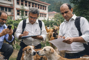 ઉત્તરાખંડ સરકારનો વિચિત્ર નિર્ણય, પ્રોફેસરોને રખડતાં શ્વાન ગણવાની જવાબદારી સોંપી