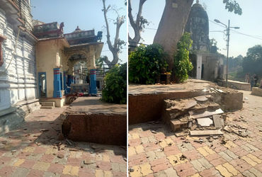 વડોદરાના કામનાથ મહાદેવ મંદિરમાં રાત્રે અસામાજિક તત્વોની તોડફોડ | Anti social elements vandalized Vad…