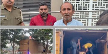 વડોદરા: 31મી પહેલાં જ કન્ટેઇનર ભરીને લાખોનો વિદેશી દારૂ ઝડપાયો, બેની ધરપકડ, મુખ્ય બુટલેગર ફરાર | Vad…