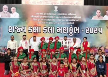 રાજ્યકક્ષા કલા મહાકુંભમાં ડૉન બોસ્કો હાઇસ્કુલ કવાંટ રાજ્યમાં પ્રથમ ક્રમાંકે આવી.