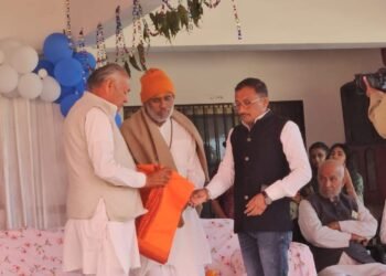 બગદાણા: શ્રી બજરંગદાસબાપા શૈક્ષણિક સંકુલ નર્સિંગ કોલેજ ખાતે ઓથ સેરેમની કાર્યક્રમ યોજાયો