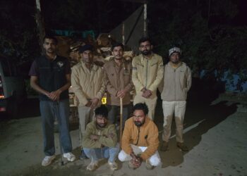 અંબાજી વન વિભાગની મોટી કાર્યવાહી,ગાડી તથા ખેરના લાકડા મુદ્દા માલ કિંમત ₹4,10,000
