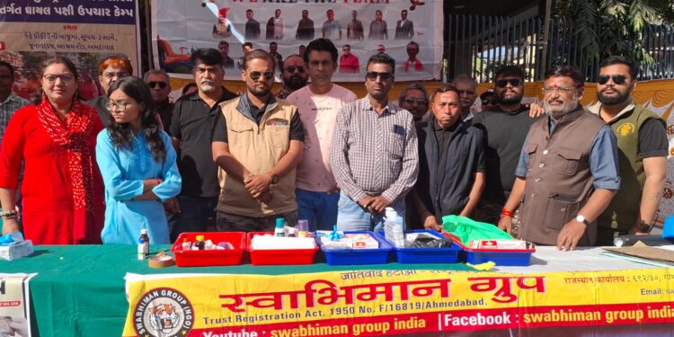 છેલ્લા 14 વર્ષોથી નિર્દોષ પક્ષીઓના પ્રાણ બચાવતું અમદાવાદનું સ્વાભિમાન ગ્રુપ