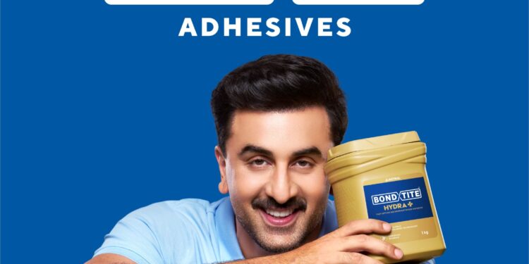 બોન્ડટાઇટ દ્વારા રણબીર કપૂર સાથે મળીને ભારતીય એડહેસિવ બજારને નવી દિશા આપતી ભવ્ય પહેલ