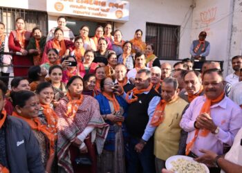 મહારાષ્ટ્રની સ્થાનિક સ્વરાજ્યની ચૂંટણીઓમાં બીજેપીના થયેલા* *ભવ્ય વિજયને વધાવવા માટે જામનગર શહેર ભાજપ…