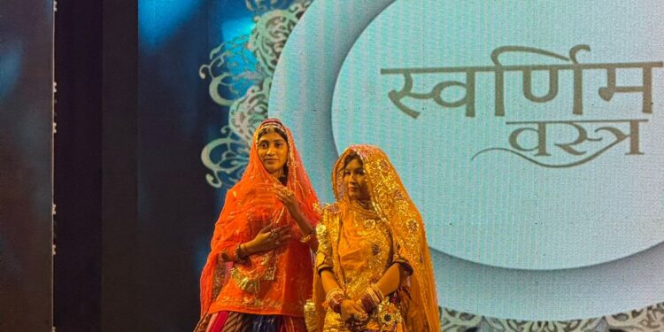 Indore Witnesses History: India’s Heaviest ‘Poshak’ Lehanga Launched at Swarnam Vastra Season-4