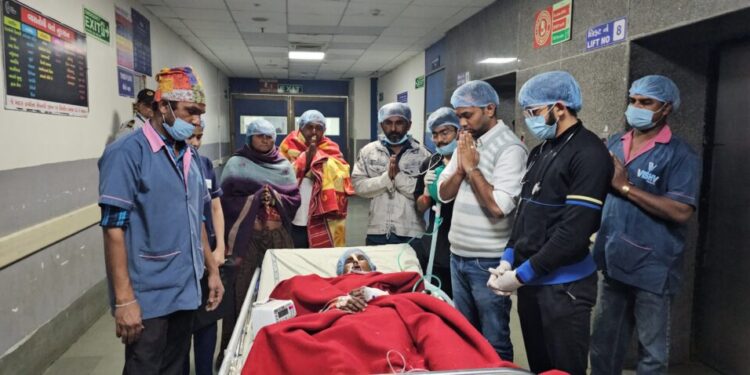 અમદાવાદ સિવિલ હોસ્પિટલમાં થયું ૨૨૬મું અંગદાન, બ્રેઈનડેડ મહિલાના અંગોથી 3 વ્યક્તિઓને મળશે નવજીવન