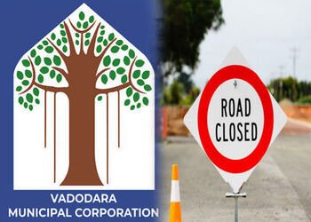 વડોદરામાં ડ્રેનેજની કામગીરી માટે વિશ્વામિત્રી રેલવે સ્ટેશનથી સનસીટી સુધી માર્ગ બંધ, ડાયવર્ઝન આપ્યું …