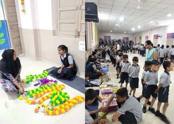 સુરત પાલિકાની શાળામાં બજારનું વાતાવરણ ઊભું કરાયું: વિદ્યાર્થીઓ બન્યા ગ્રાહક અને દુકાનદાર | A unique …